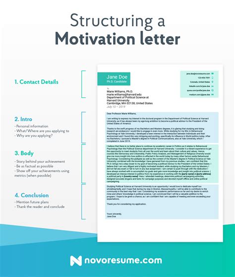 Motivation Letter For Job Artofit