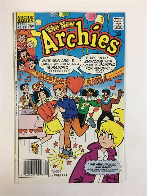 New Archies 1987 199013 Vf Nm Apr 1989 Comics Book Ebay