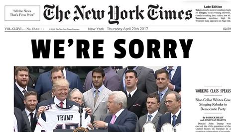 New York Times Apologizes for Fake News - YouTube