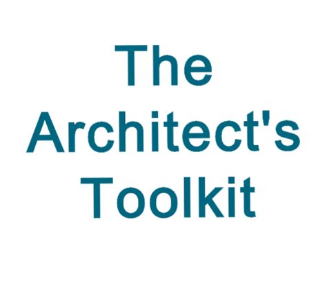 The Architects Toolkit