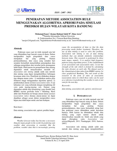 Oleh rizhal akbar jaya pratama diposting pada 16 agustus 2020 13 agustus 2020. Jurnal Pengertian Data Mining Menurut Para Ahli - Sumber Berbagi Data