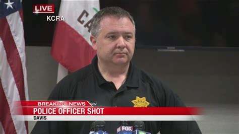 Davis Police Officer In Serious Condition After Shooting Manhunt Underway For Suspect