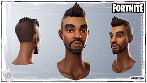 Artstation Fortnite Character Head Batch 03 Airborn Studios