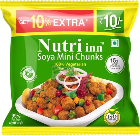 Original Nutri Inn Soya Mini Chunks Packaging Type Packet At Rs 10