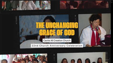 Nd Church Anniversary Video Presentation Cavite All Creation Church