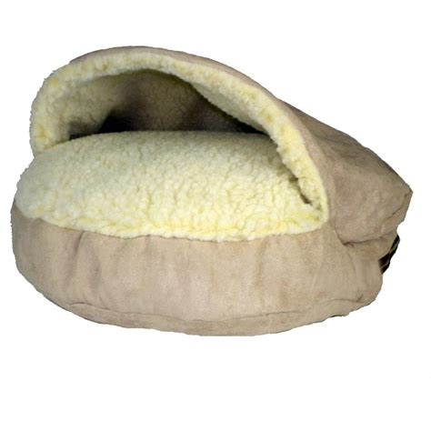 Buy Snoozer Luxury Cozy Cave Dog Bed Extra Large Buckskin Hooded