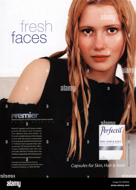 2000s Uk Perfectil Magazine Advert Stock Photo Alamy