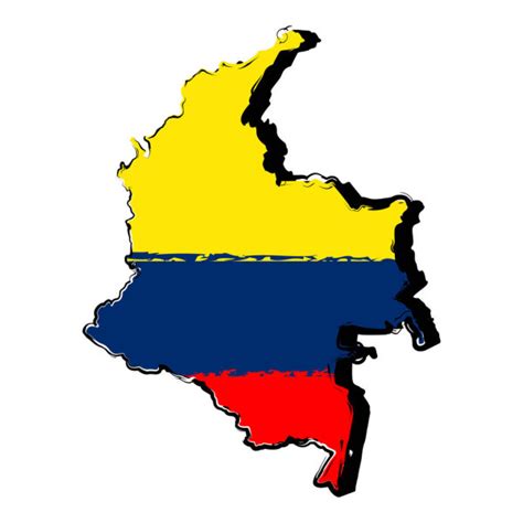 Colombia Map 3d Stock Vectors Royalty Free Colombia Map 3d