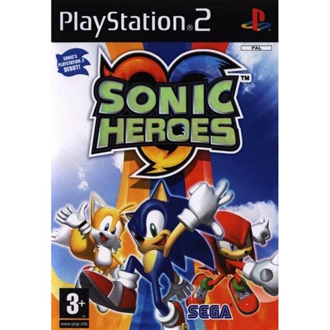 Sonic Heroes Ps2 3d Platformer Game Mad Gamesgr