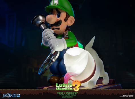 Spooky Luigi Mansion 3 Statue By First 4 Figures Celebrates Halloween