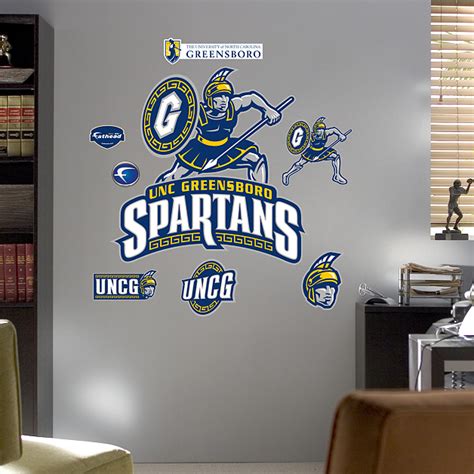 Spartan cards turned over to the police will be turned into the spartan card. UNC Greensboro Spartans Logo Wall Decal | Shop Fathead® for UNC Greensboro Spartans Decor