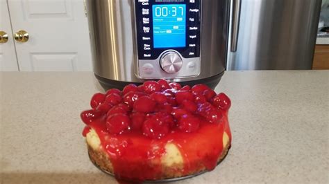 Use a smaller springform pan: Instant Pot Ultra Mini 6 inch Cheesecake 3qt Pressure Cooker - YouTube | Instant pot recipes ...