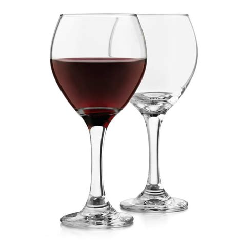 Libbey Classic Red Wine Glasses Set Of 4