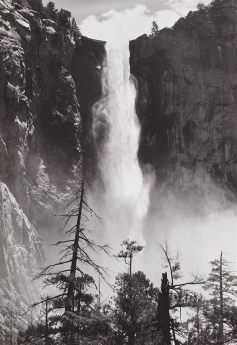 Ageless Photography Bridalveil Fall Yosemite Valley Ansel Adams