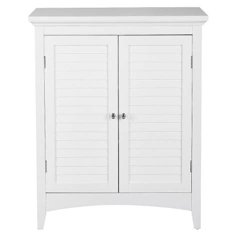The white wooden will make fun and neat your room. Elegant Home Fashion Slone 2 Door Shuttered White Floor ...
