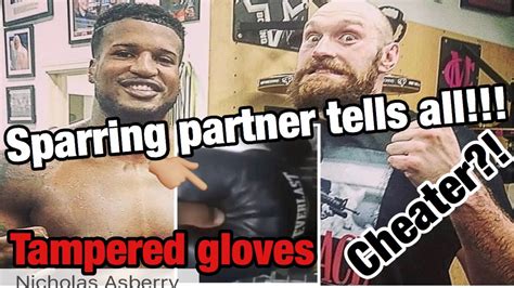 Furys Sparring Partner Exposes His Cheating Youtube