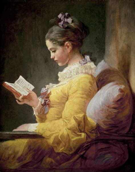 Paintings Of Spring Woman Reading Femei Citind