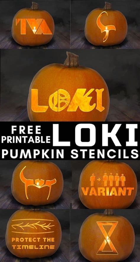 Loki Pumpkin Stencils 17 Free Pumpkin Carving Patterns For Halloween