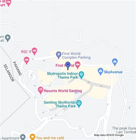 Map Of Malaysia Genting Maps Of The World