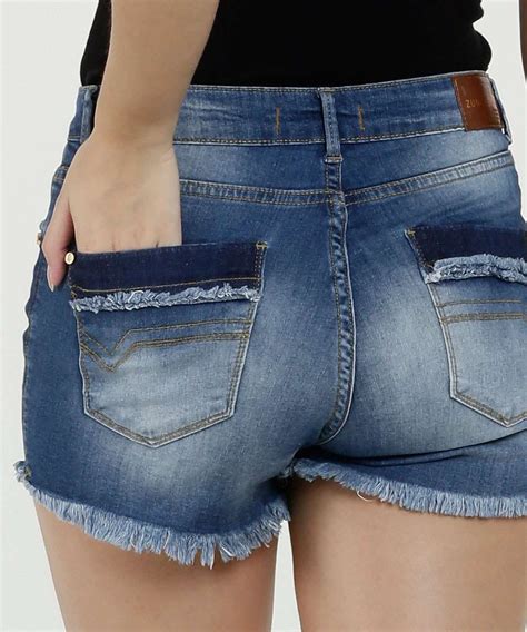 Short Feminino Desfiado Zune Jeans By Sabrina Sato Marisa