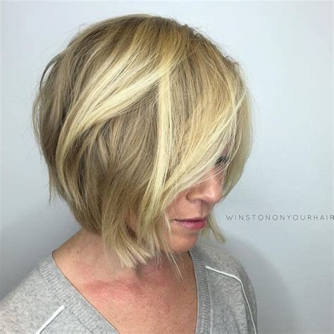 30 chic bob hairstyles with bangs. 60 Most Prominent Hairstyles for Women Over 40