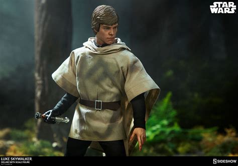 Sideshow Collectibles Luke Skywalker Rotj Deluxe Sixth Scale Figure