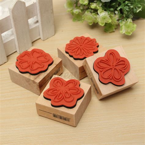 Multi Style Diy Rubber Wooden Stamp Scrapbooking Craft Wedding Party
