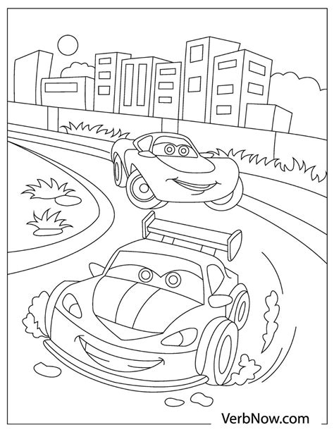 Free Cars Coloring Pages For Download Printable Pdf Verbnow