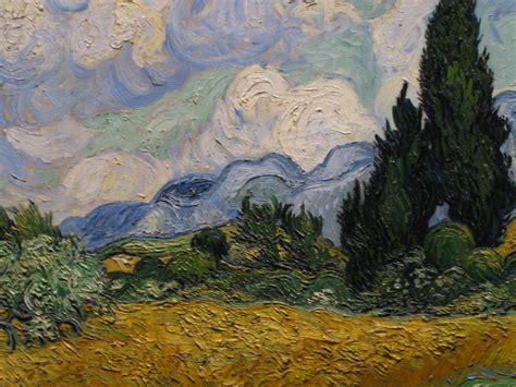 Green Wheat Fields Van Gogh Van Gogh Art Van Gogh Paintings Van