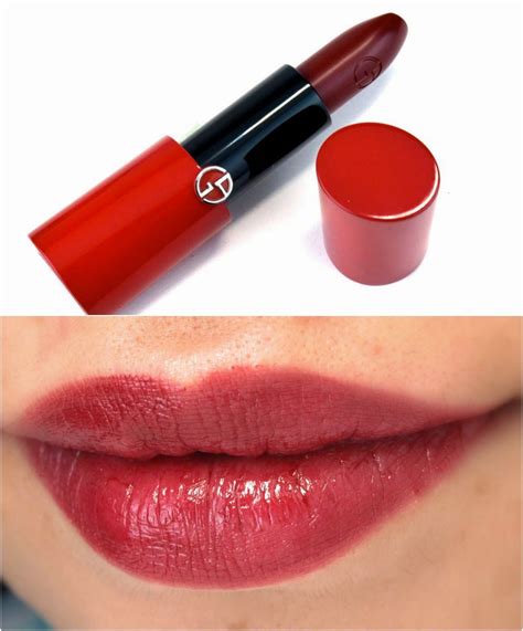 Giorgio Armani Rouge Fantasy Lipsticks In 634 Burgundy Lipstick