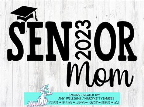 Class Of 2023 Graduation Svg Senior Mom Svg Proud Mom Of A Etsy Australia