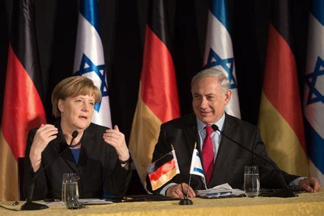 Germany S Merkel Backs Main Israeli Stances In Peace Talks The Times