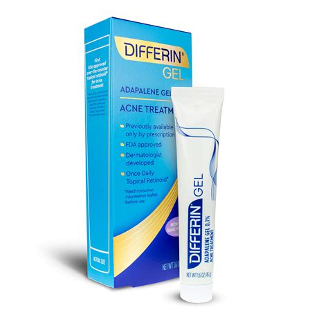 Differin 01 Adapalene Treatment Gel 15g Lacaco Wholesale