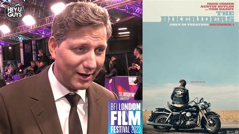 The Bikeriders Lff Premiere Interviews Jeff Nichols Joe Wicks And More