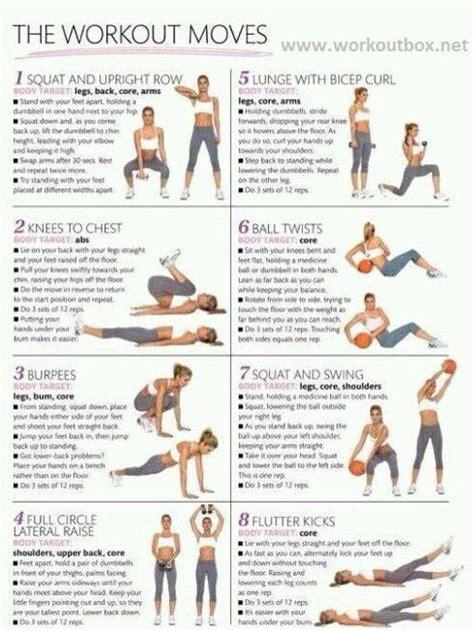 21 Best Fitness Images On Pinterest Exercises Work Outs