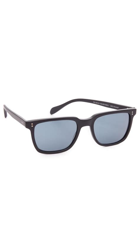 Oliver Peoples Ndg Sunglasses In Noir Indigo Photochromic Modesens