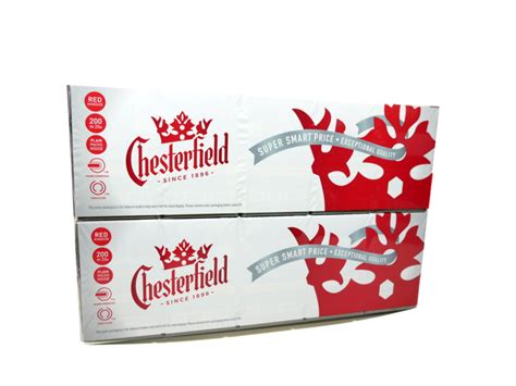 Chesterfield Red King Size Cigarettes 20 Packs Of 20 Cigarettes 400