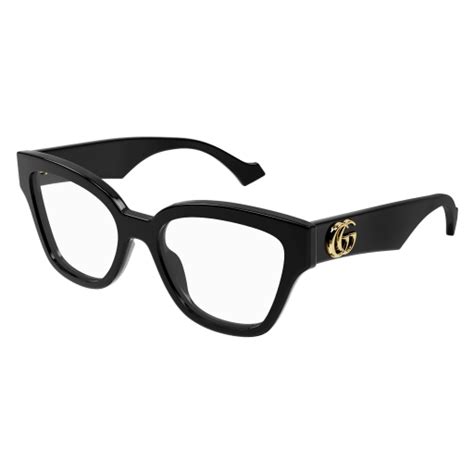 Gucci Gg1424o 005 Black Eyeglasses For Woman Lookeronline