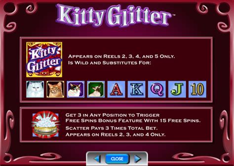 Kitty Glitter Slot Machine Play Igts Online Slot For Free