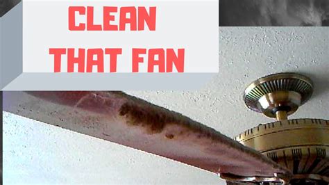 How To Clean A Ceiling Fan Without Getting Dust Everywhere Youtube