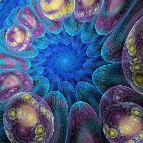 Magical Dream Fractal Abstract Art By Walstraasart Redbubble