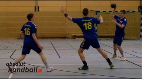 Handball Passing With Defence Youtube