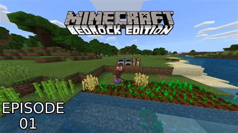 Minecraft Xbox One Bedrock Edition Episode 1 Youtube