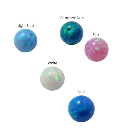 Opal Ball 6mm Opal Round Bead Opal Bead Findings Synthetic Opals Lab
