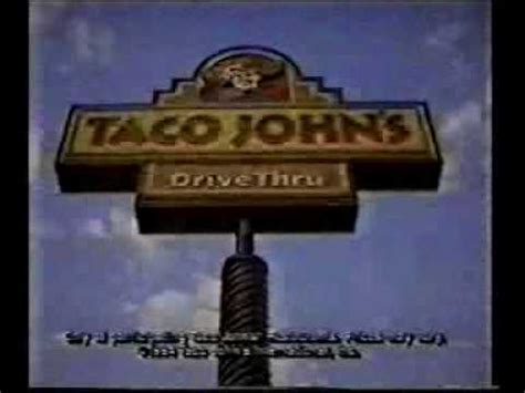 Read reviews from taco john's at 504 w jackson blvd in spearfish 57783 from trusted spearfish restaurant reviewers. Taco John's Commercial (1999) - YouTube