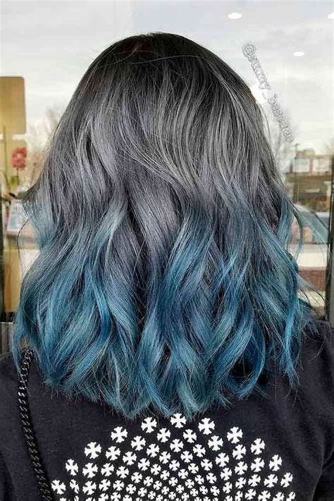 35 Beautiful Gray Hair Ideas Blue Grey Hair
