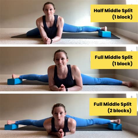 Middle Splits Stretches