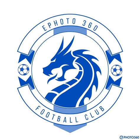 Create Circle Football Logo Online Football Logo Team Logo Design
