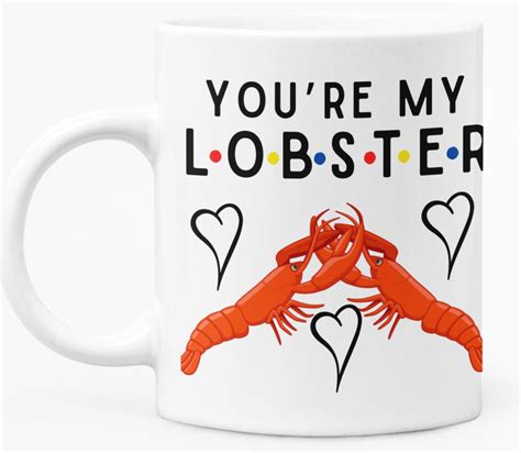 Youre My Lobster Mug Cup Friends Valentines T Etsy