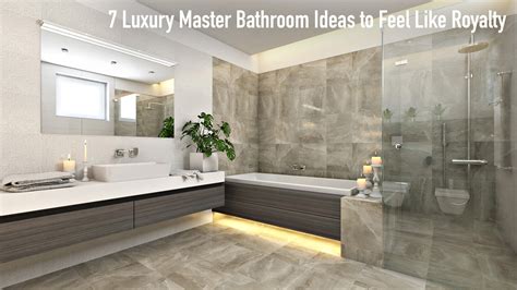 Discover inspiration for your modern bathroom remodel, including colors, storage photo: 7 Luxury Master Bathroom Ideas to Feel Like Royalty - The ...